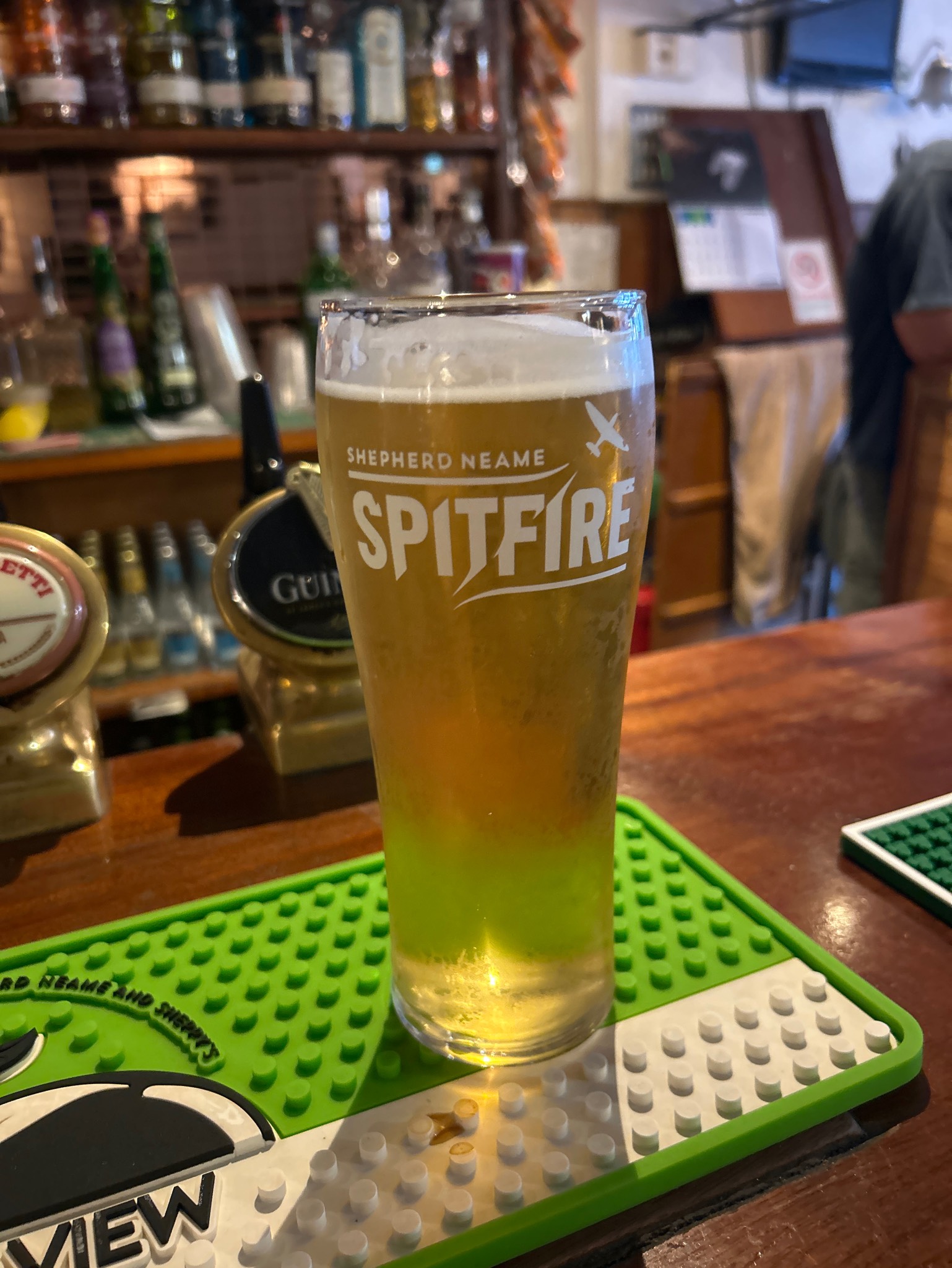 Spitfire Lager, England