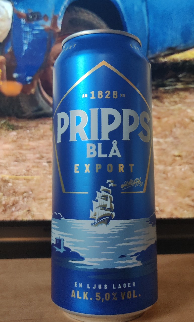 Pripps Blå Export, Sweden