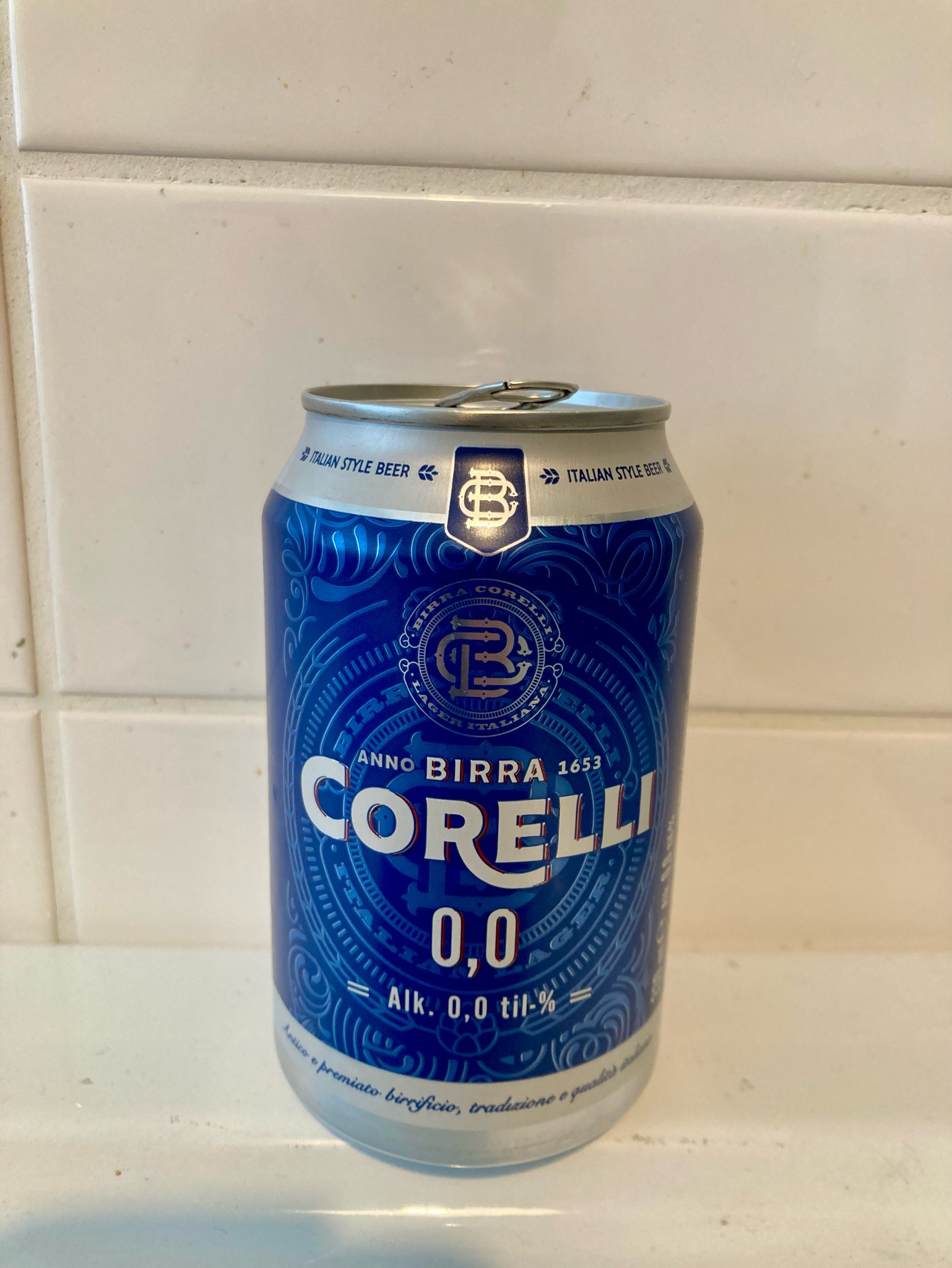 Birra Corelli 0,0, Spain
