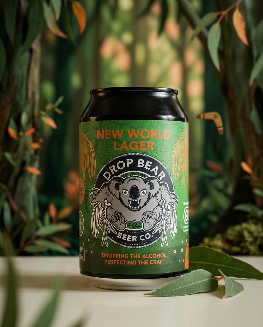 New World Lager, Drop Bear Beer Co.