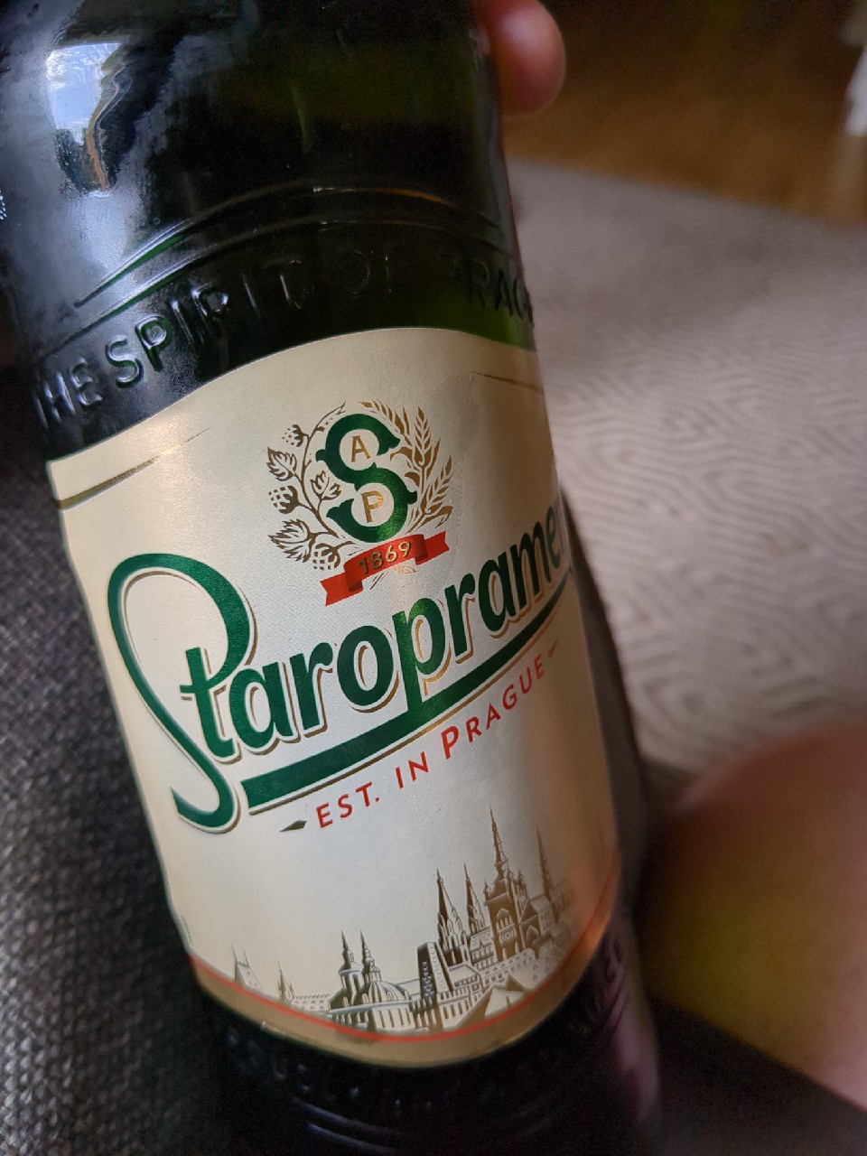 Staropramen Unfiltered / Nefiltrovaný / Wheat / Pšeničný, Czech Republic