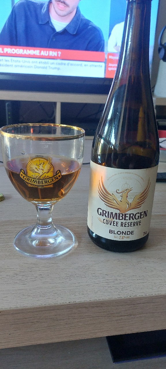 Grimbergen Cuvee Reserve blonde, Belgium