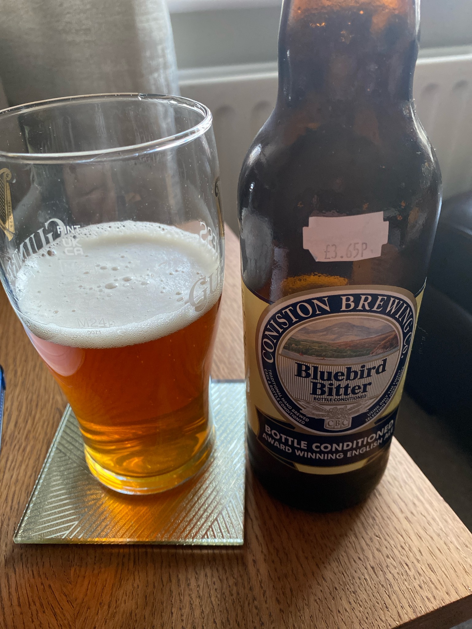 Bluebird Bitter, Coniston Brewery