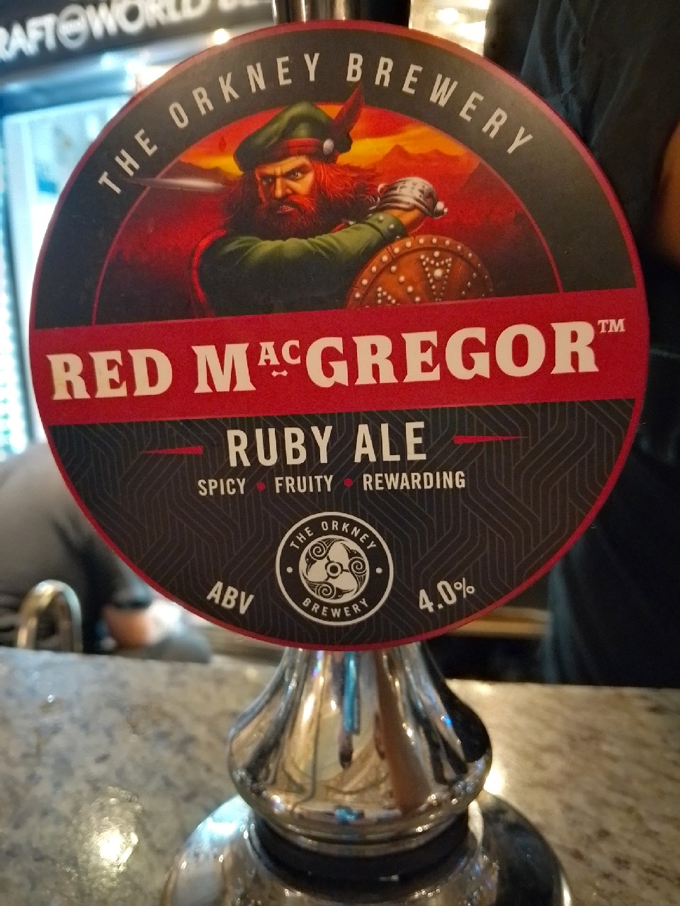 Red MacGregor, The Orkney Brewery (Sinclair Breweries)