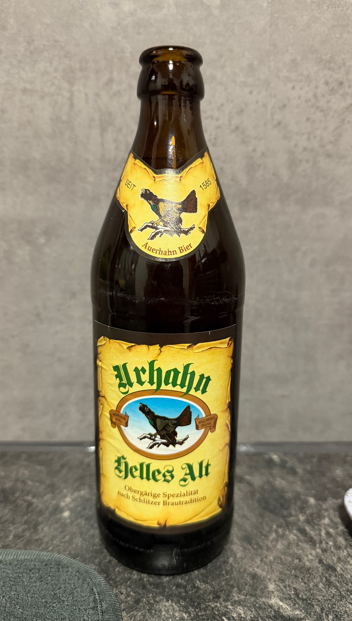 Urhahn Helles Alt, Lauterbacher - Auerhahn (Hochstiftliches Brauhaus)