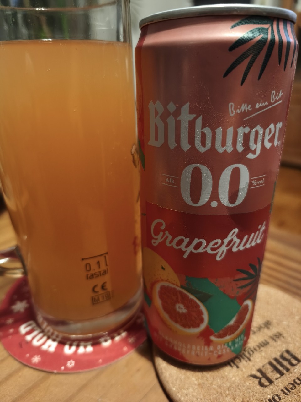 Bitburger 0,0% Grapefruit Alkoholfrei, Germany
