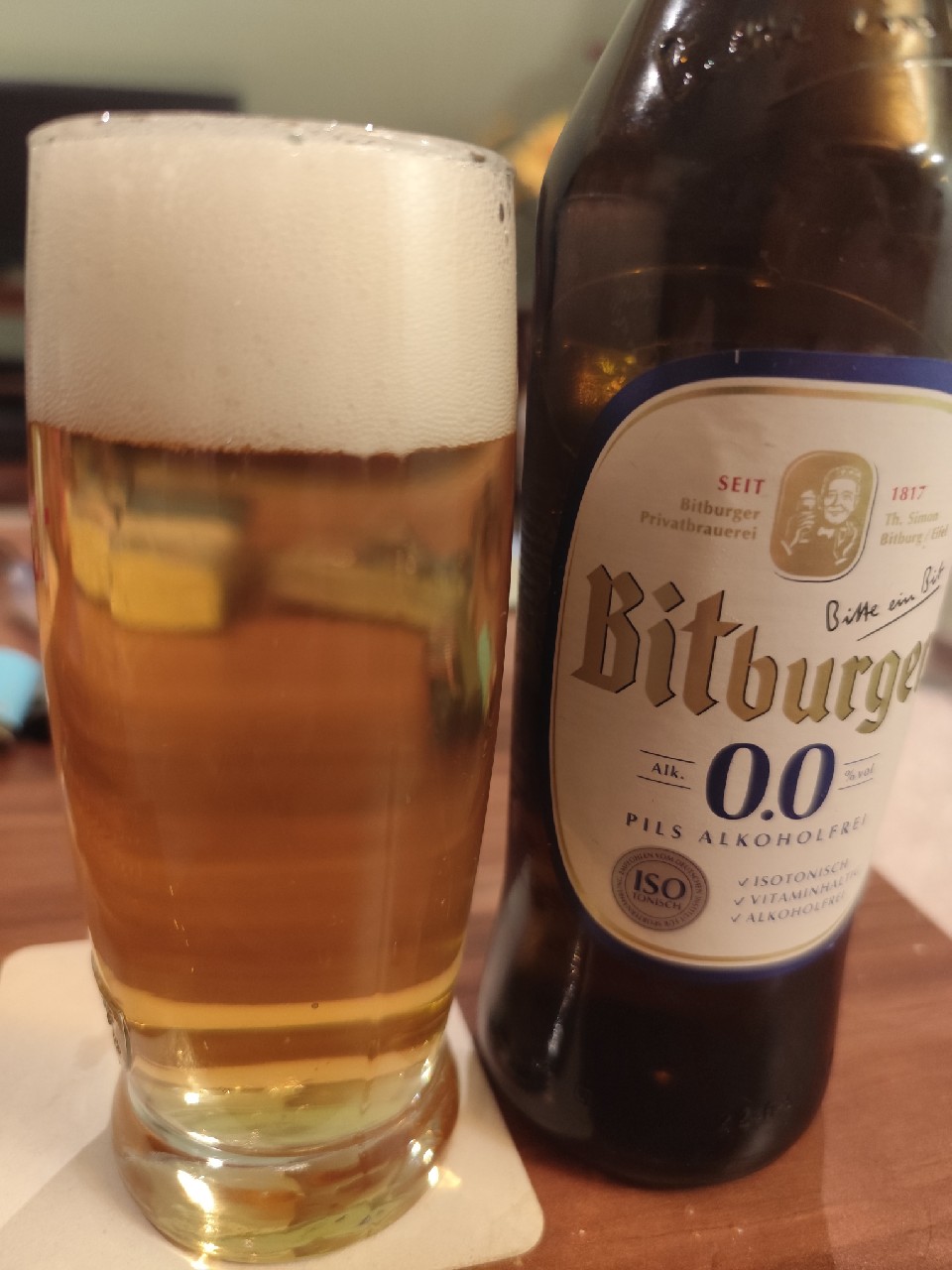 Bitburger 0,0% Pils Alkoholfrei, Germany