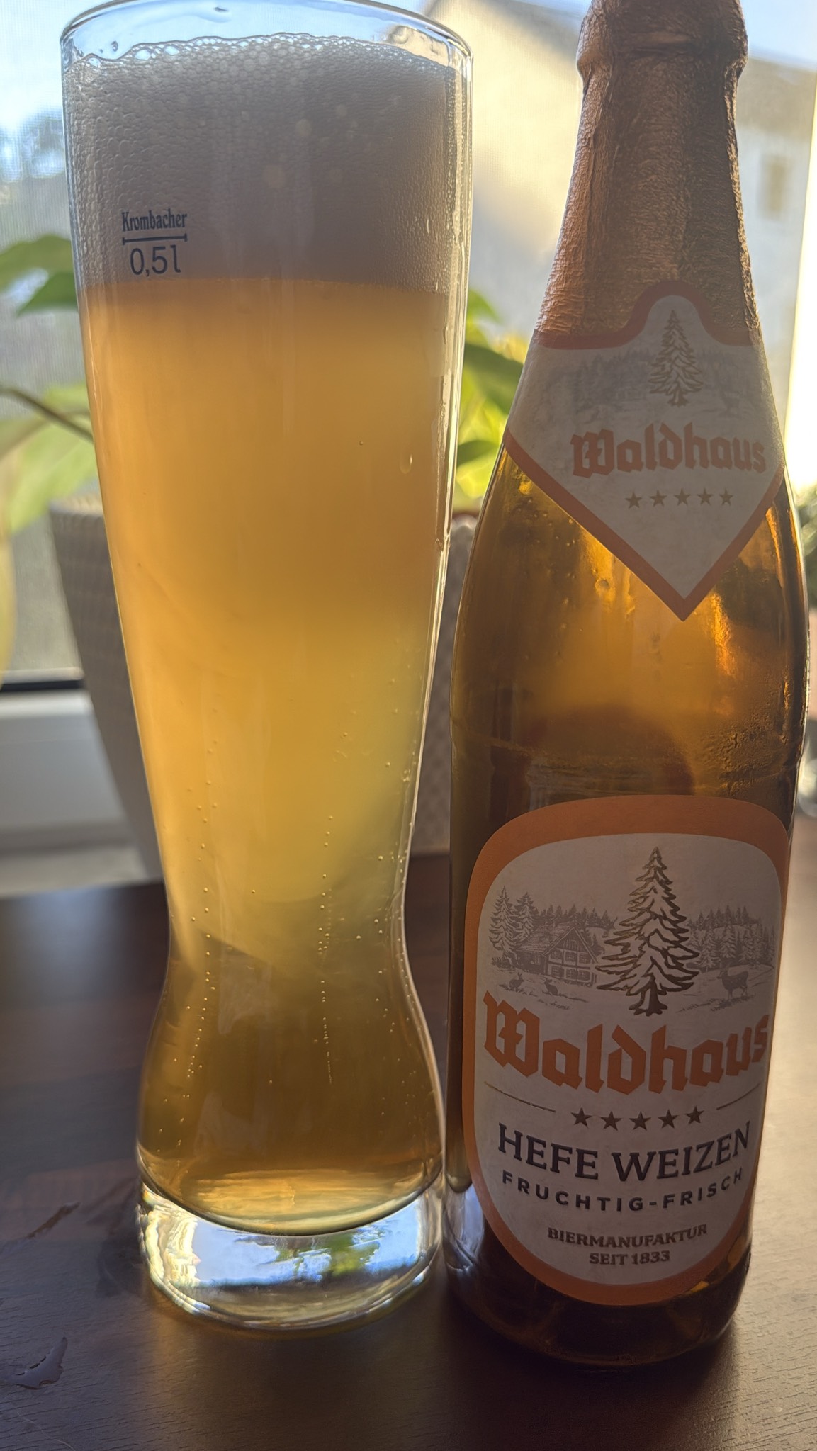 Waldhaus Schwarzwald Weisse Hefe-Weizen, Waldhaus Privatbrauerei