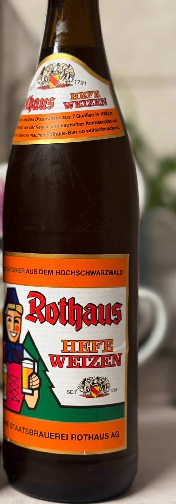 Rothaus Hefeweizen / Weizenzäpfle, Germany