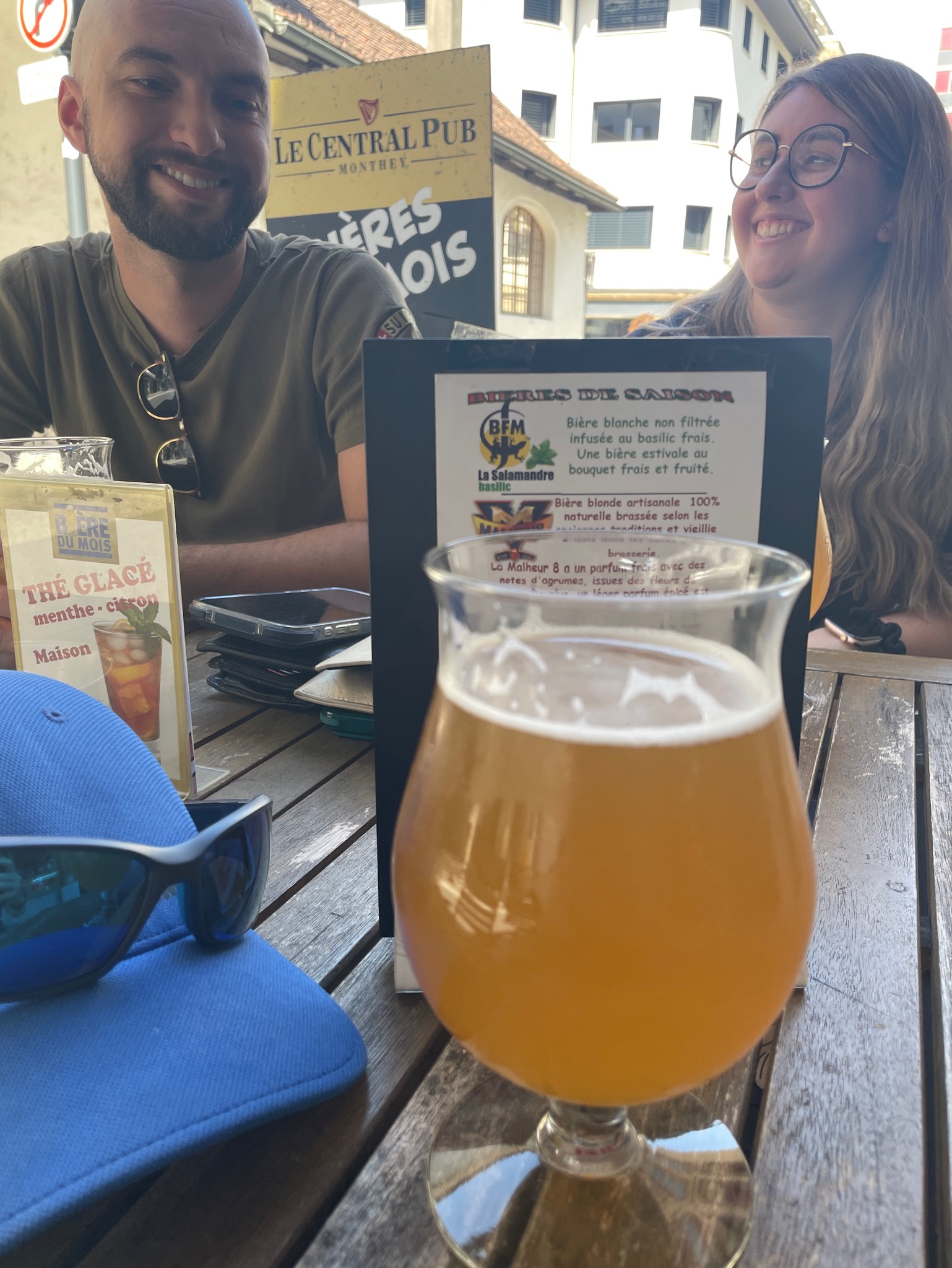 La salamandre basilic, BFM (Brasserie des Franches-Montagnes)