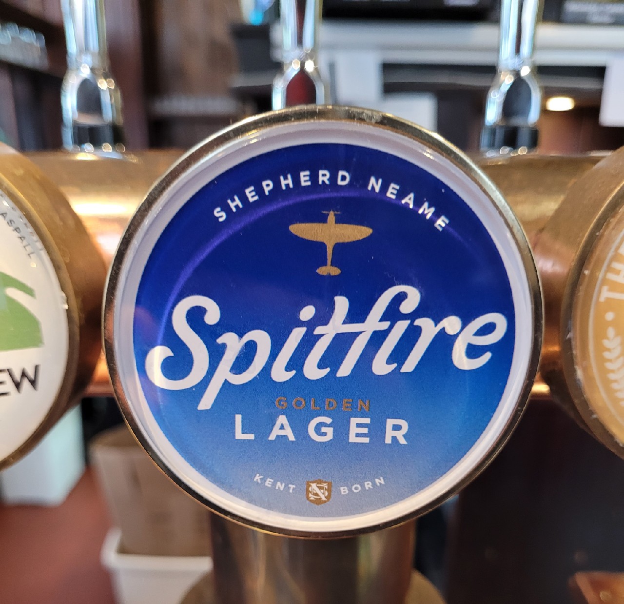 Spitfire Lager, England