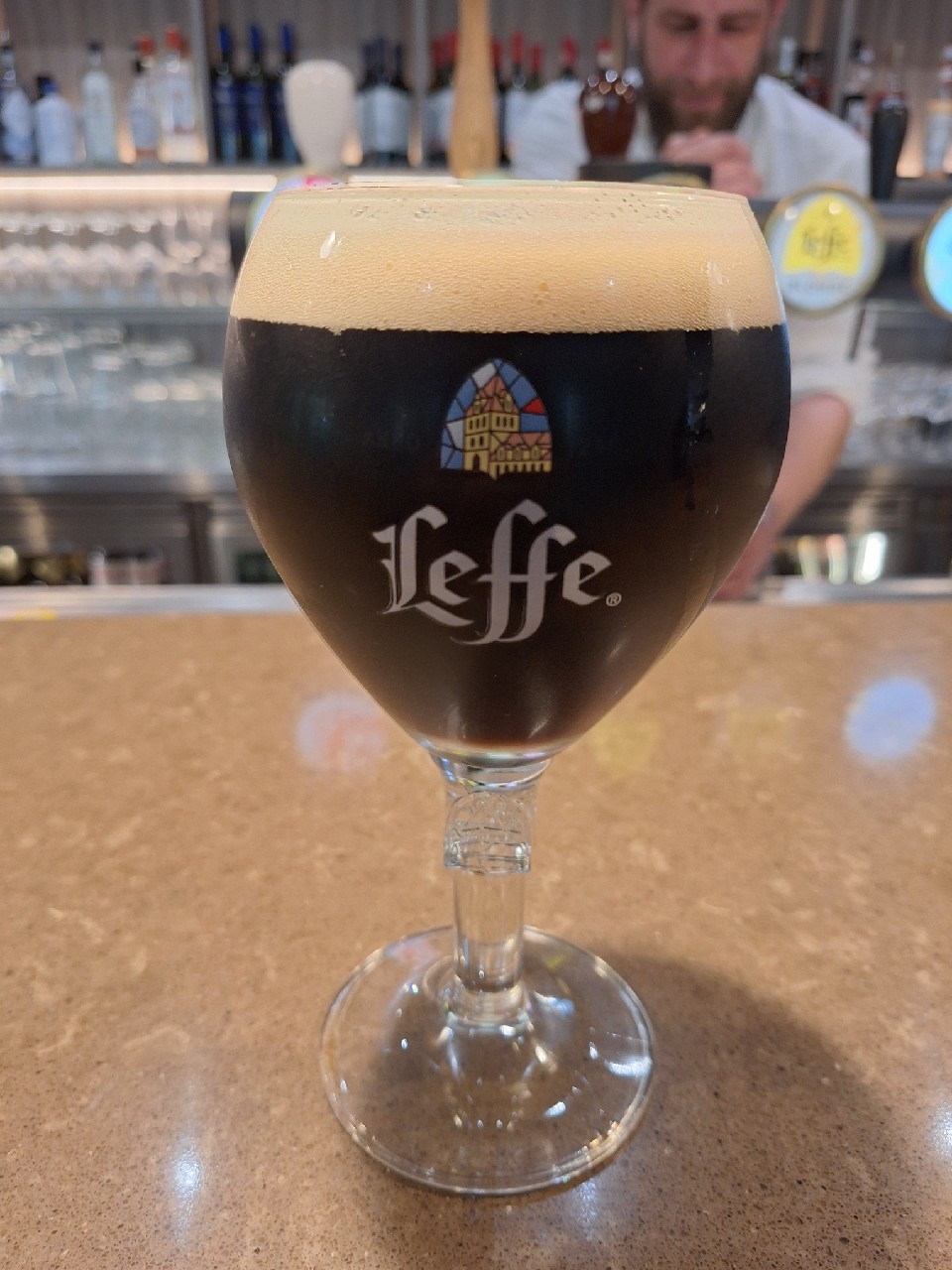 Leffe Brune / Bruin, Abbaye de Leffe (AB InBev)