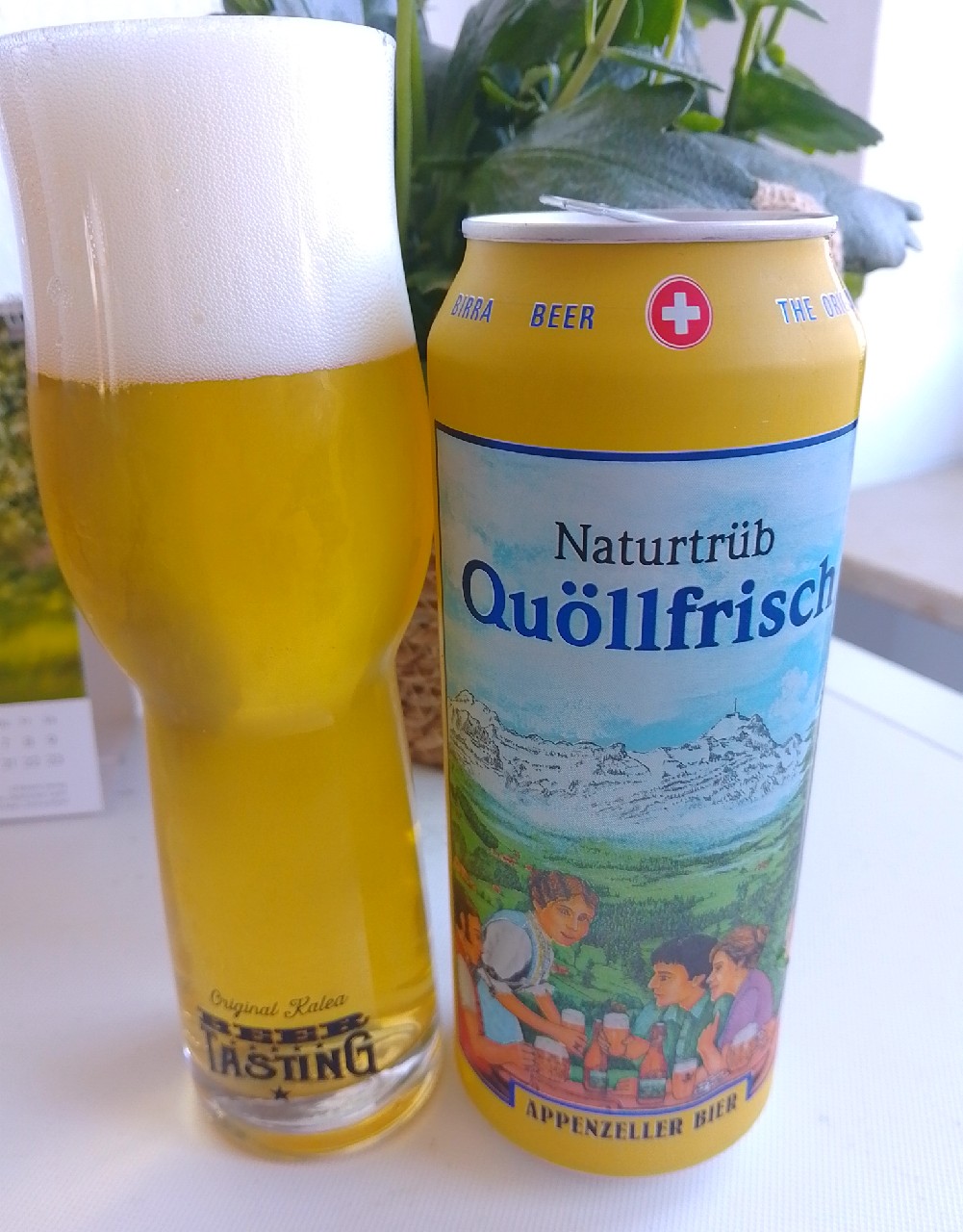 Naturtrüb Quöllfrisch, Brauerei Locher (Appenzeller)