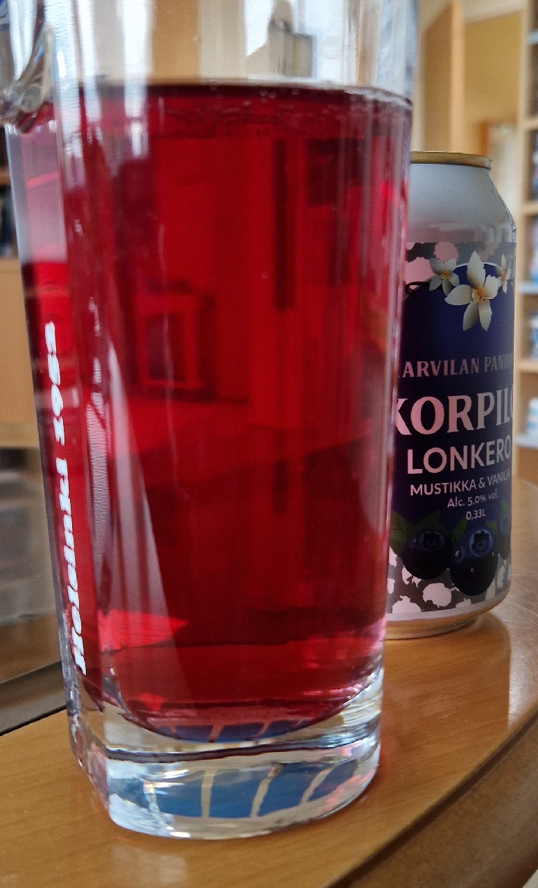 Korpilo Lonkero Mustikka & Vanilja, Finland