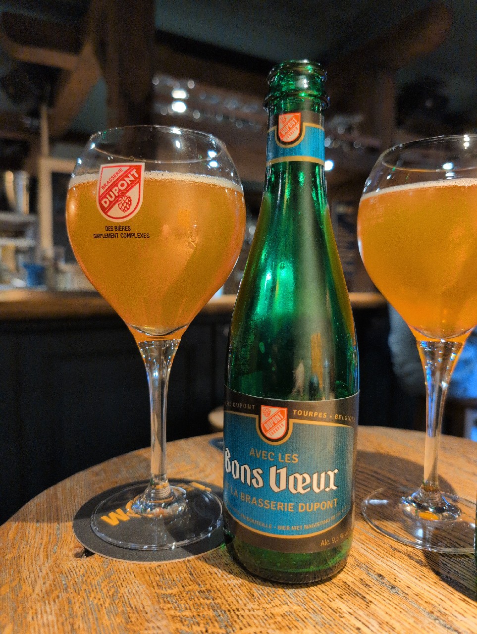 Avec Les Bons Vœux, Brasserie Dupont