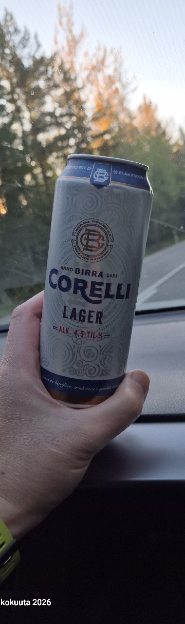 Birra Corelli Lager, Spain