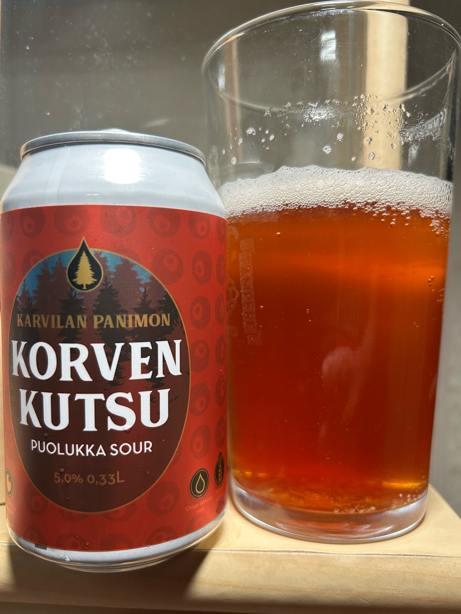 Korven Kutsu Puolukka Sour, Finland