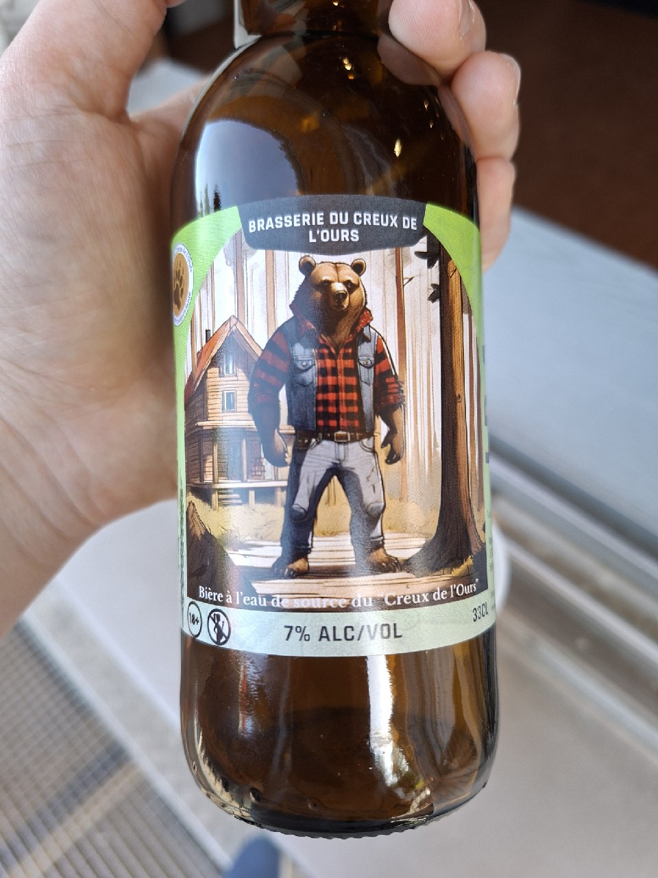Creux De L'Ours IPA, Brasserie Du Creux De L'Ours