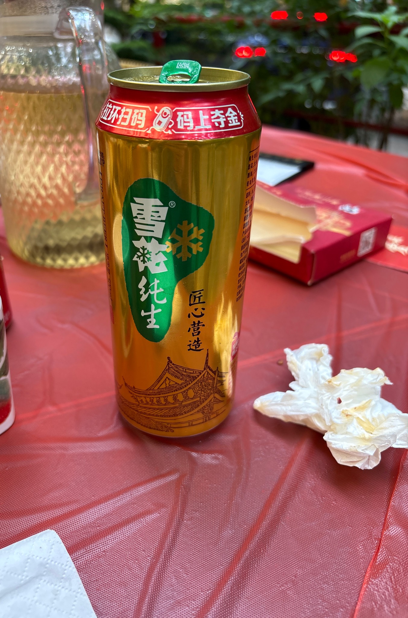 Snow Beer 8.0°P, China Resources Snow Breweries (CRB) (SABMiller) / 雪花啤酒