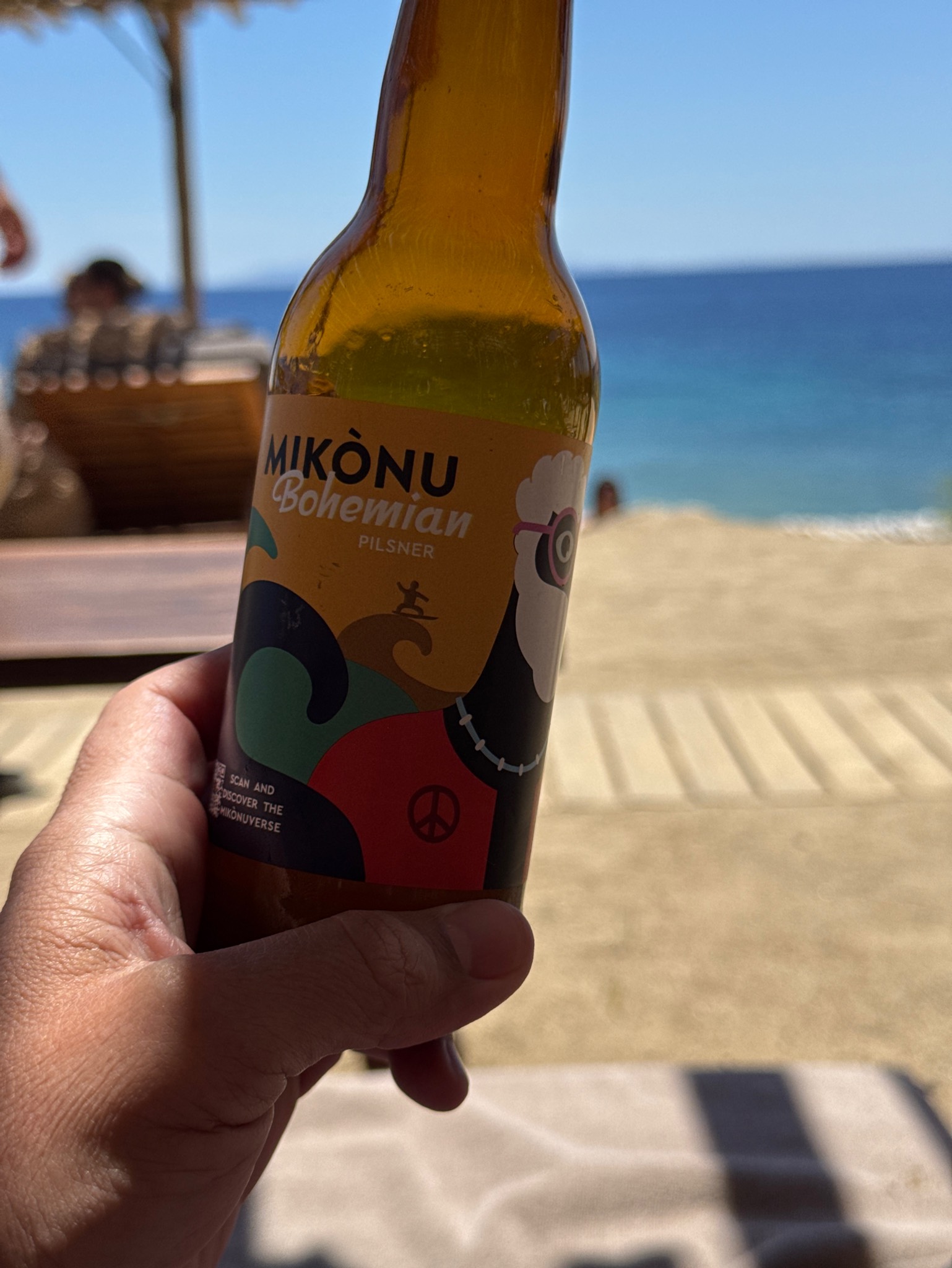 Mikònu Bohemian Pilsner, Mykonos Brewing Company