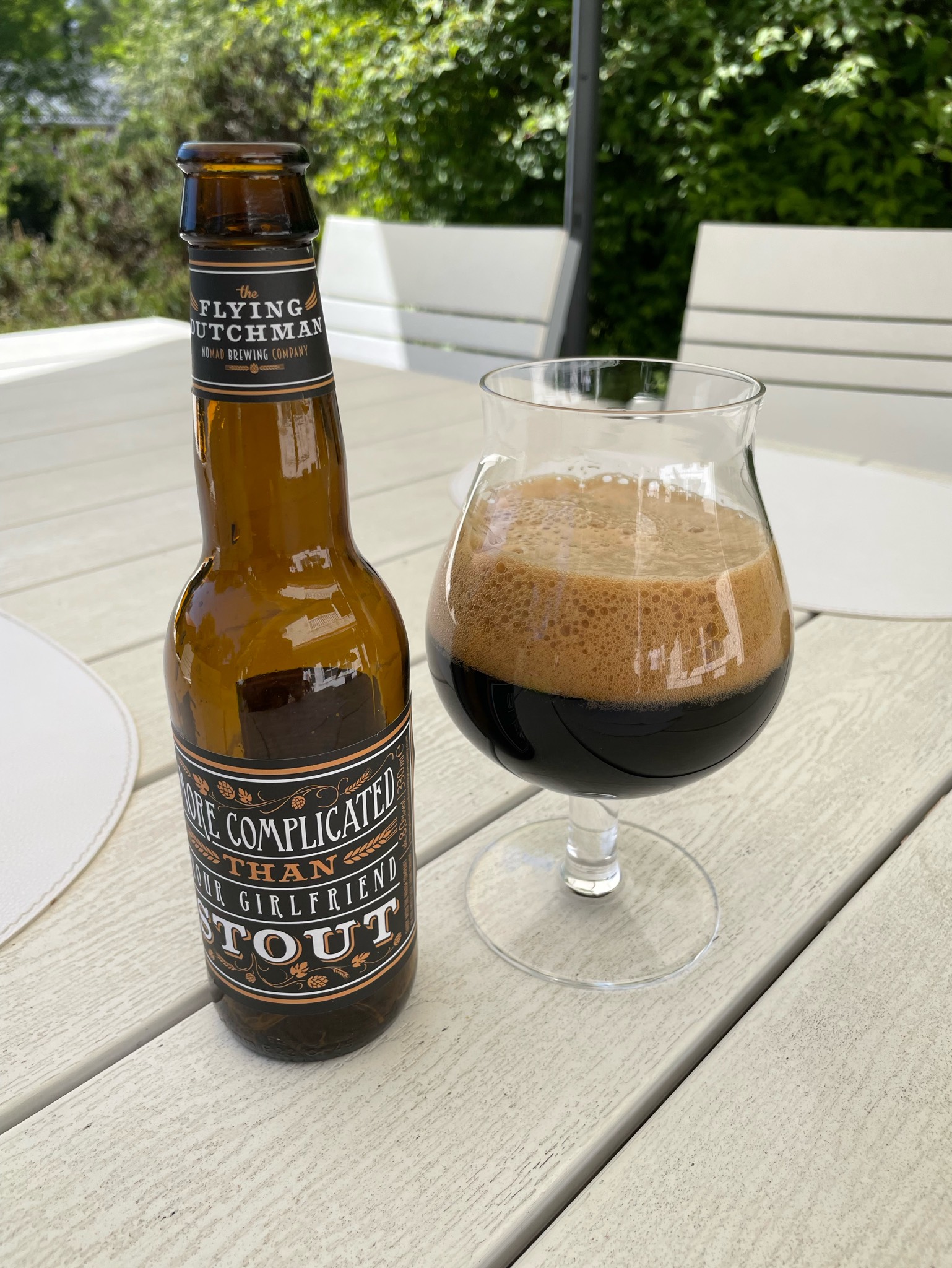 More Complicated Than Your Girlfriend Stout, The Flying Dutchman Nomad Brewing Company