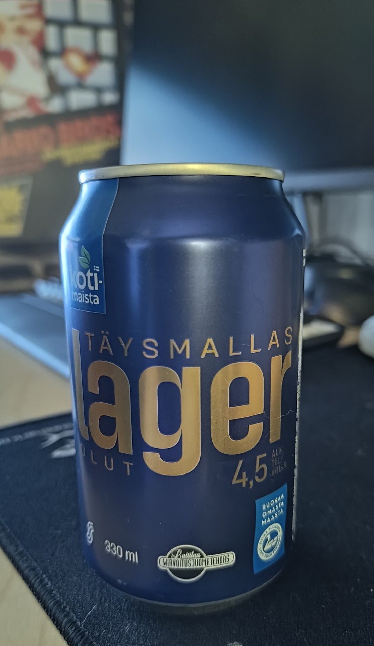 Kotimaista Täysmallas Lager 4.5%, Finland