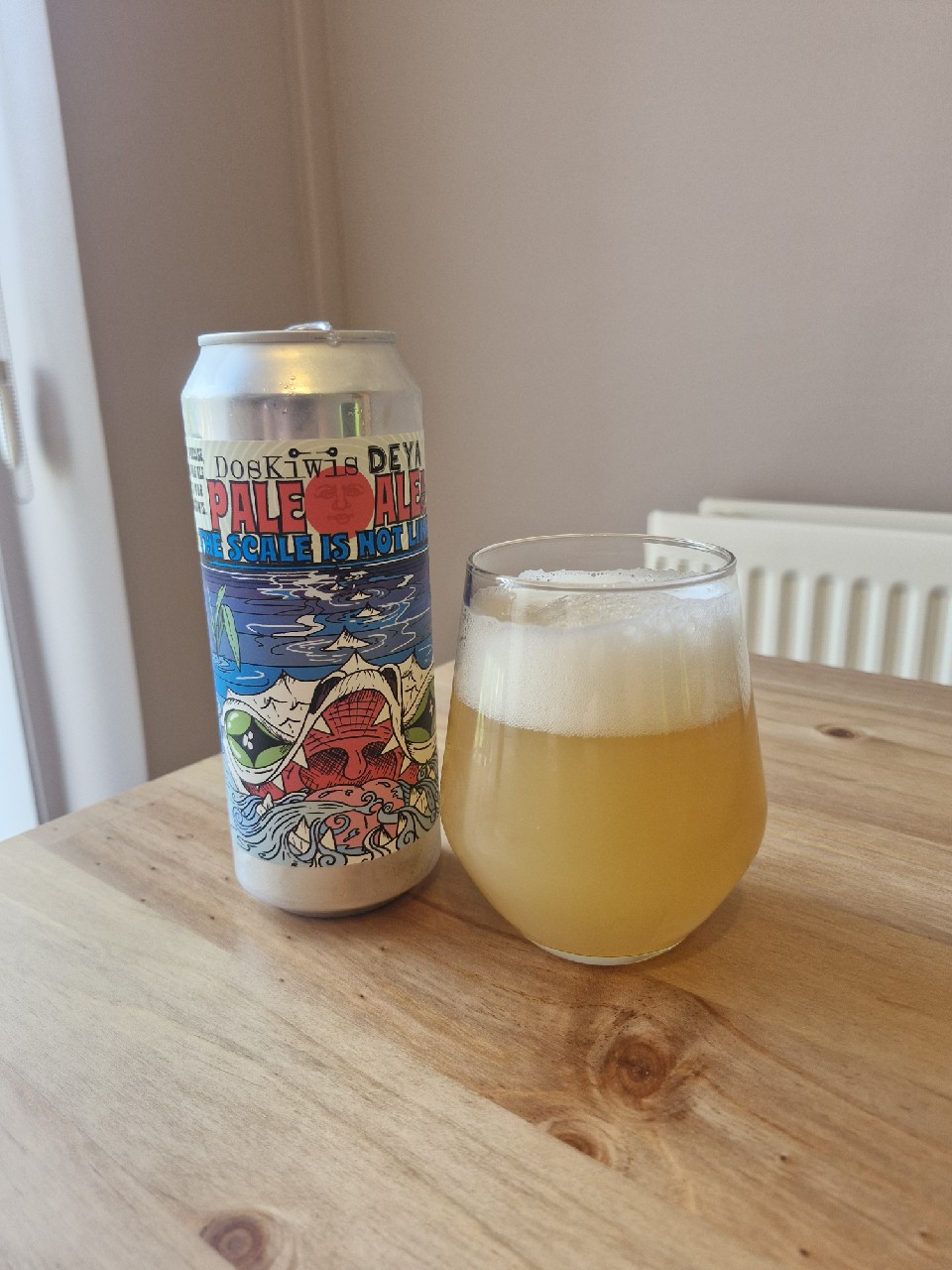 the scale is not linear, DEYA Brewing Company