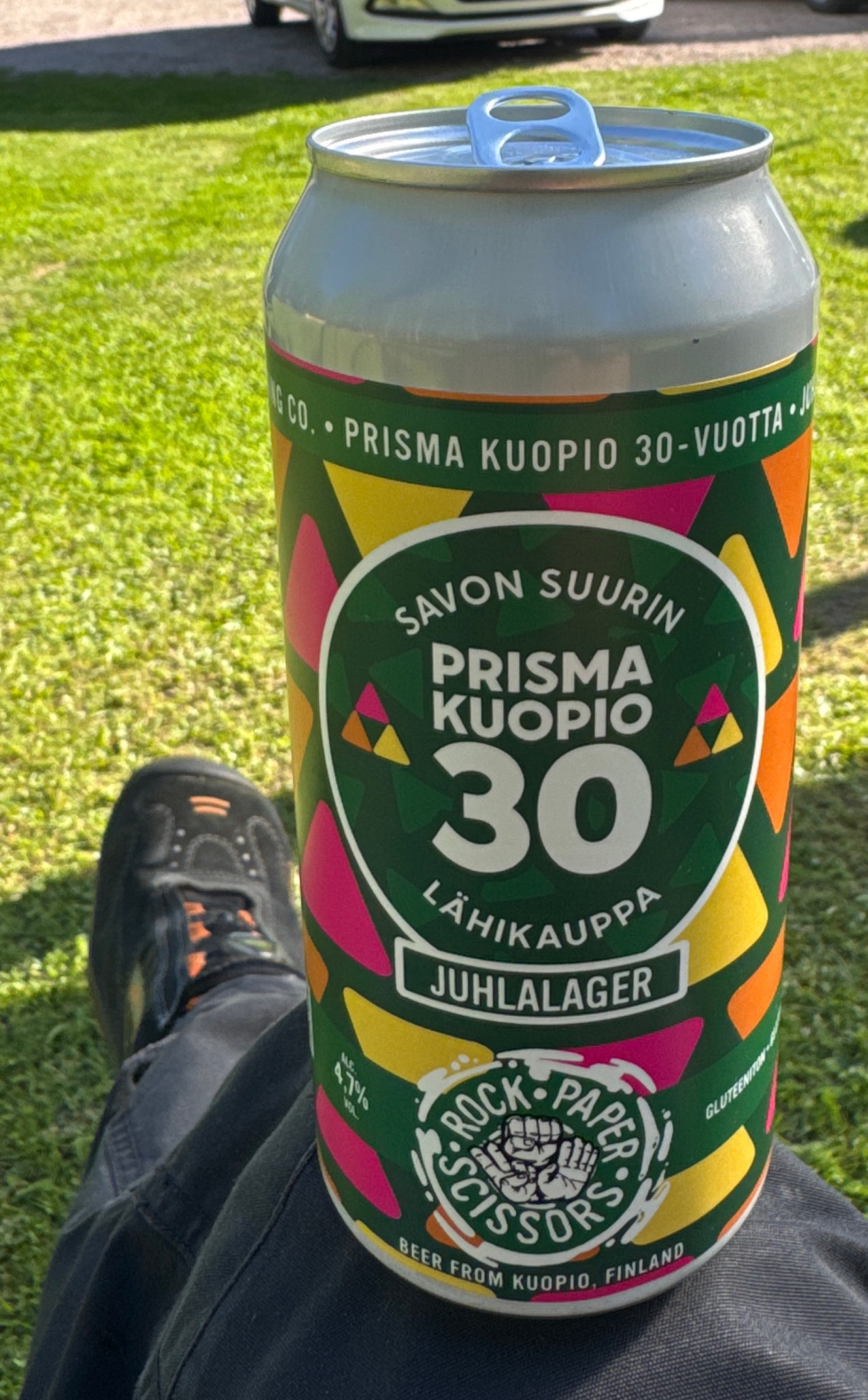 Prisma Kuopio 30 v. juhlalager, Finland