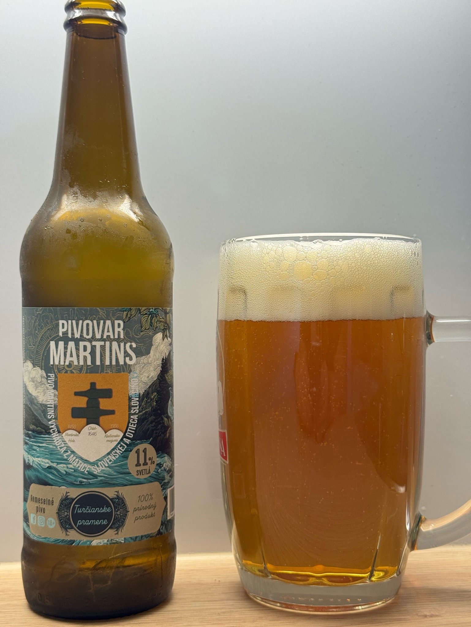 Svetlý ležiak, Pivovar Martins