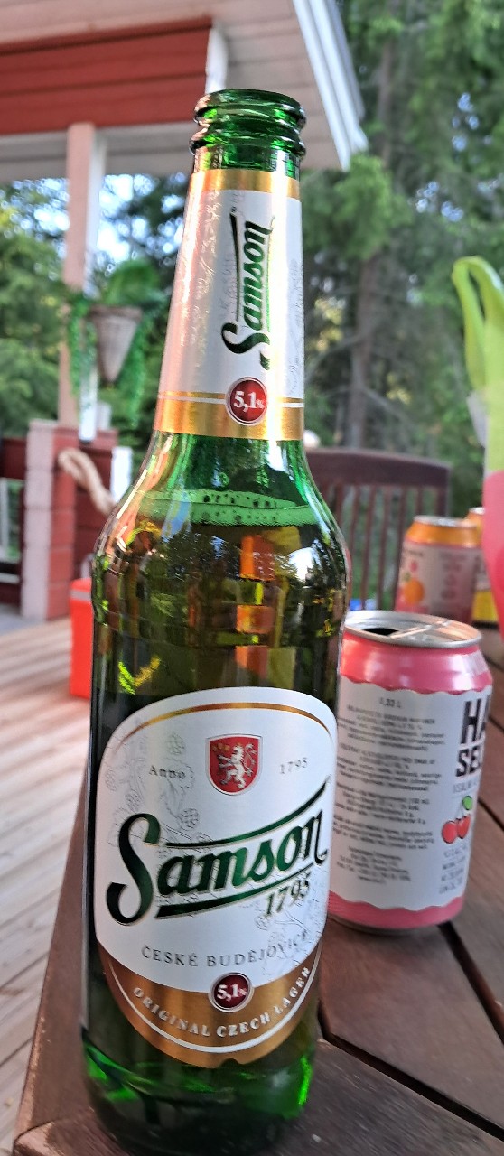 Samson Svetlý Ležák 12°, Czech Republic