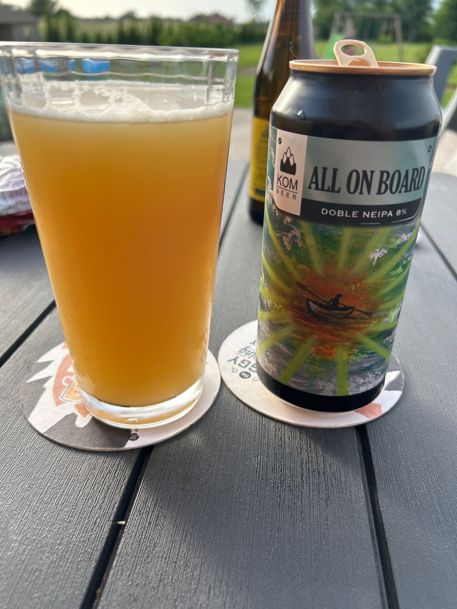 All on board, KOM Beer