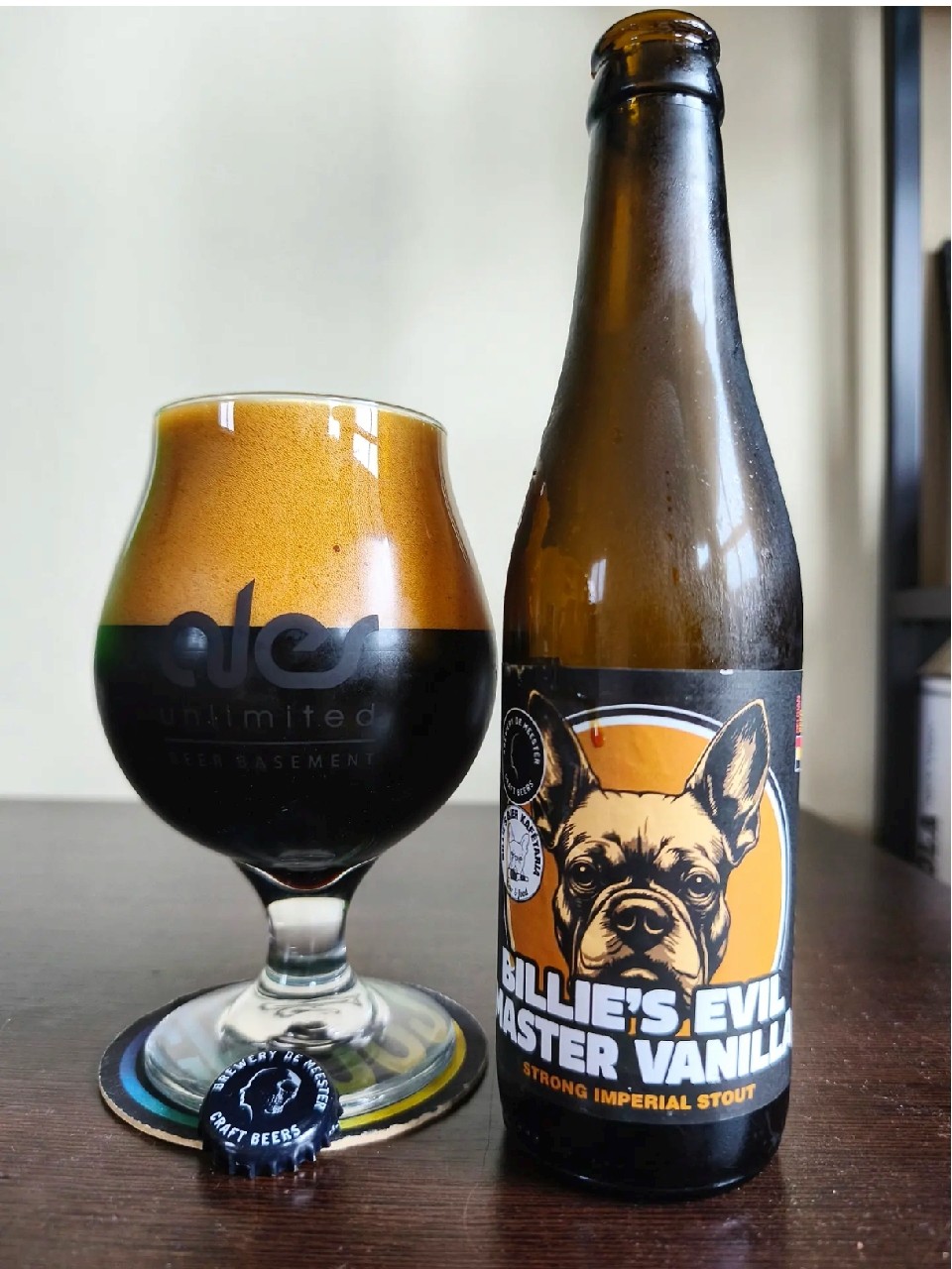 Billie's Evil Master Vanilla, Brewery De Meester