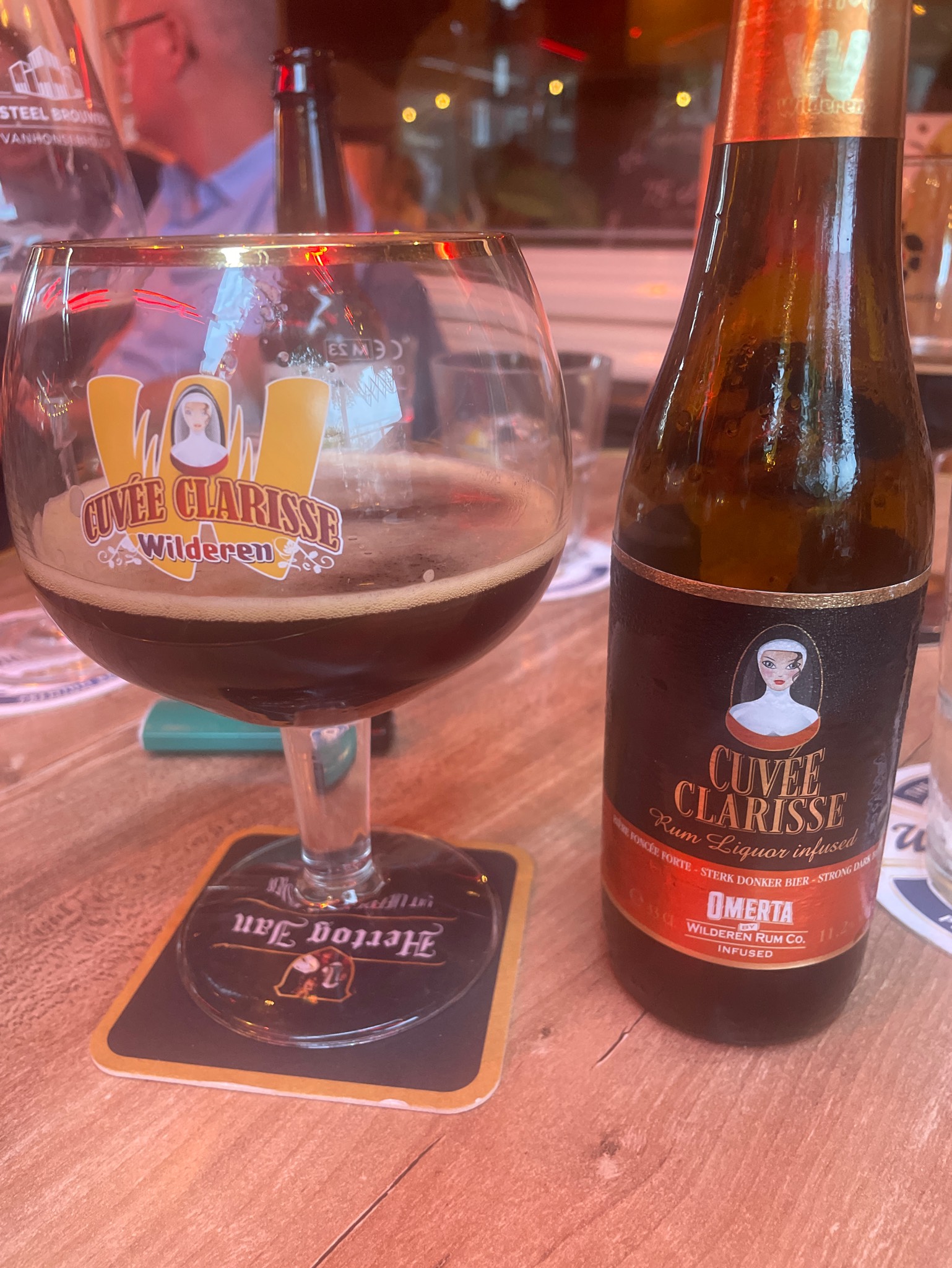 Cuvée Clarisse Omerta Rum Liquor Infused, Brouwerij Wilderen