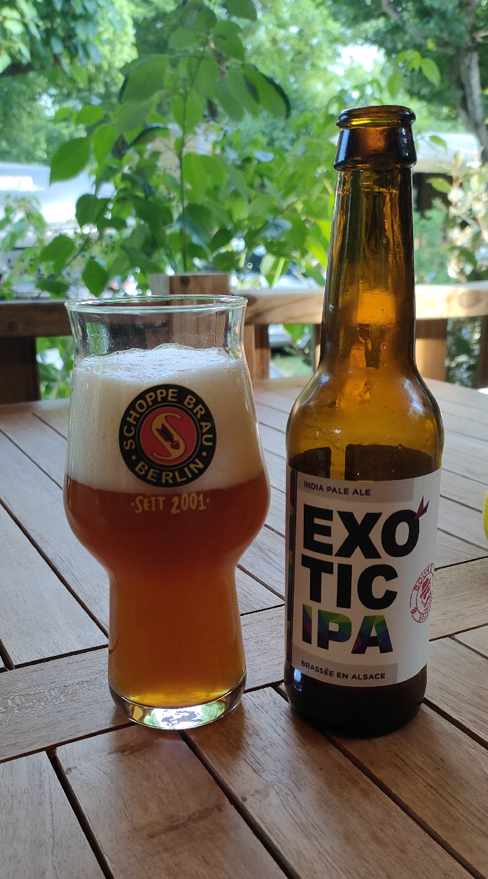 Exotic IPA, Brasserie Boum'R