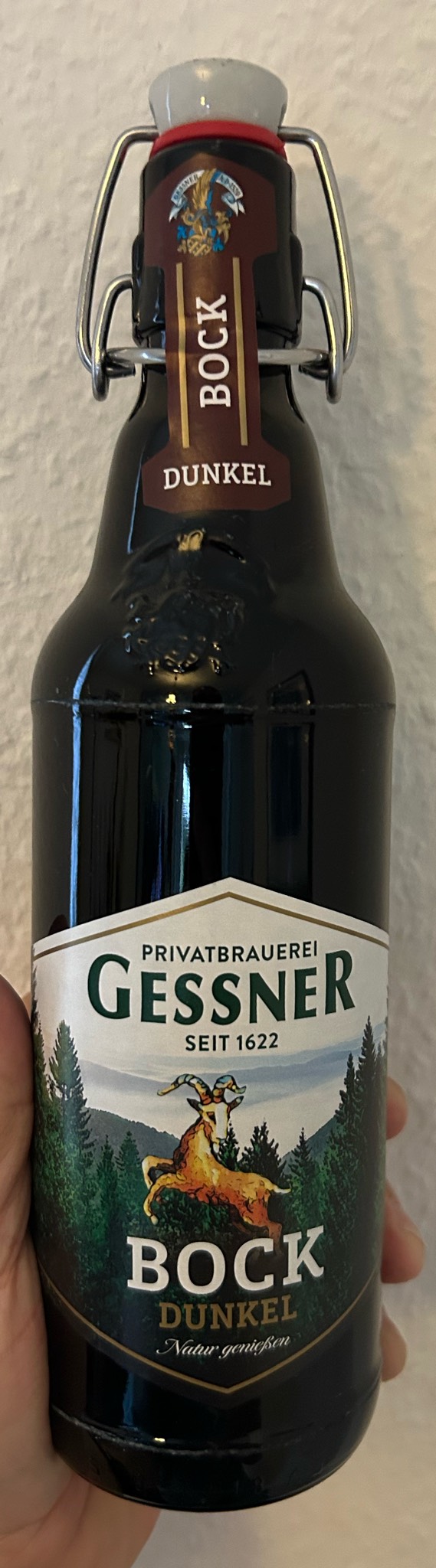 Gessner Dunkler Bock, Privatbrauerei Gessner