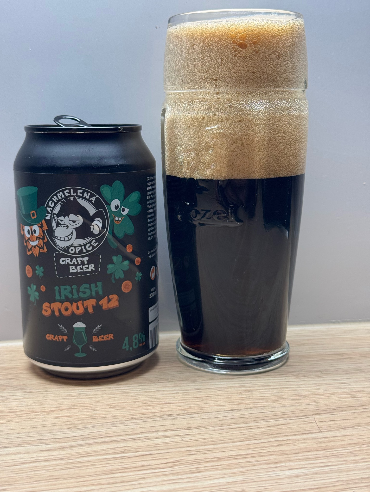 Irish stout 12, Nachmelená Opice Krnov