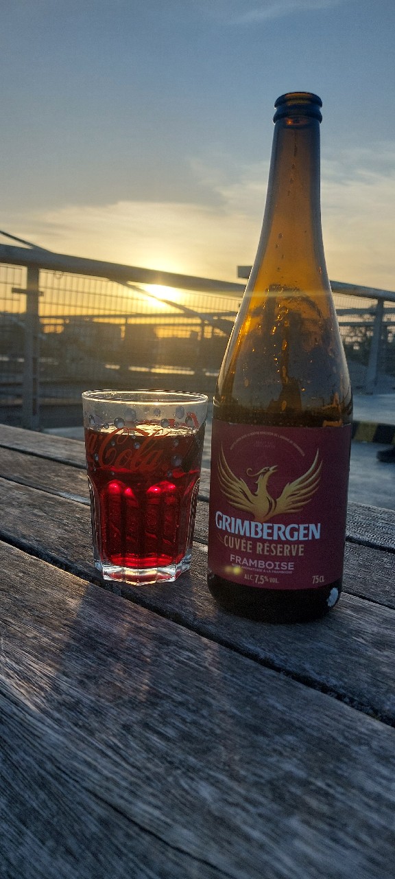 grimbergen cuvée réserve framboise, Belgium