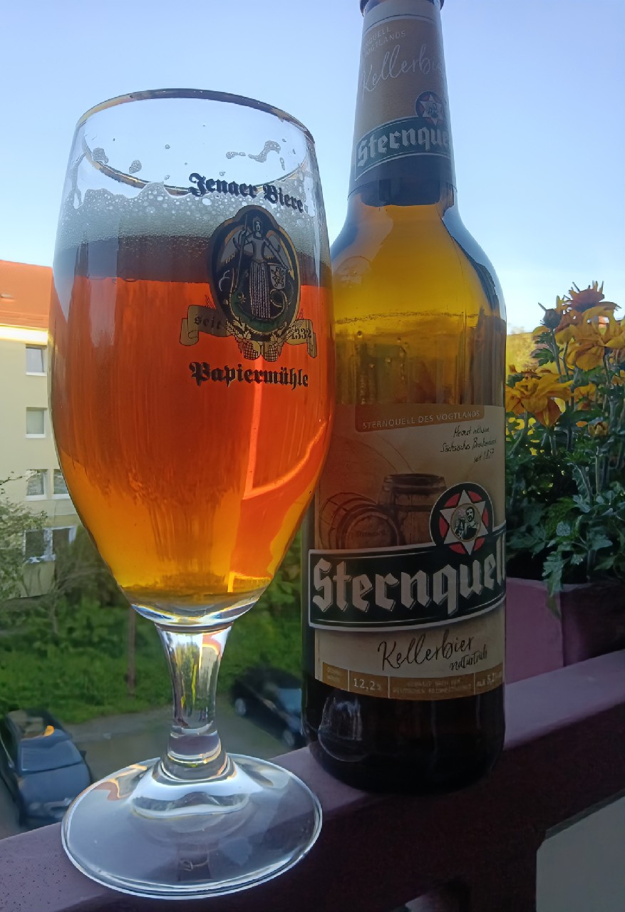 Sternquell Kellerbier naturtrüb, Sternquell-Brauerei