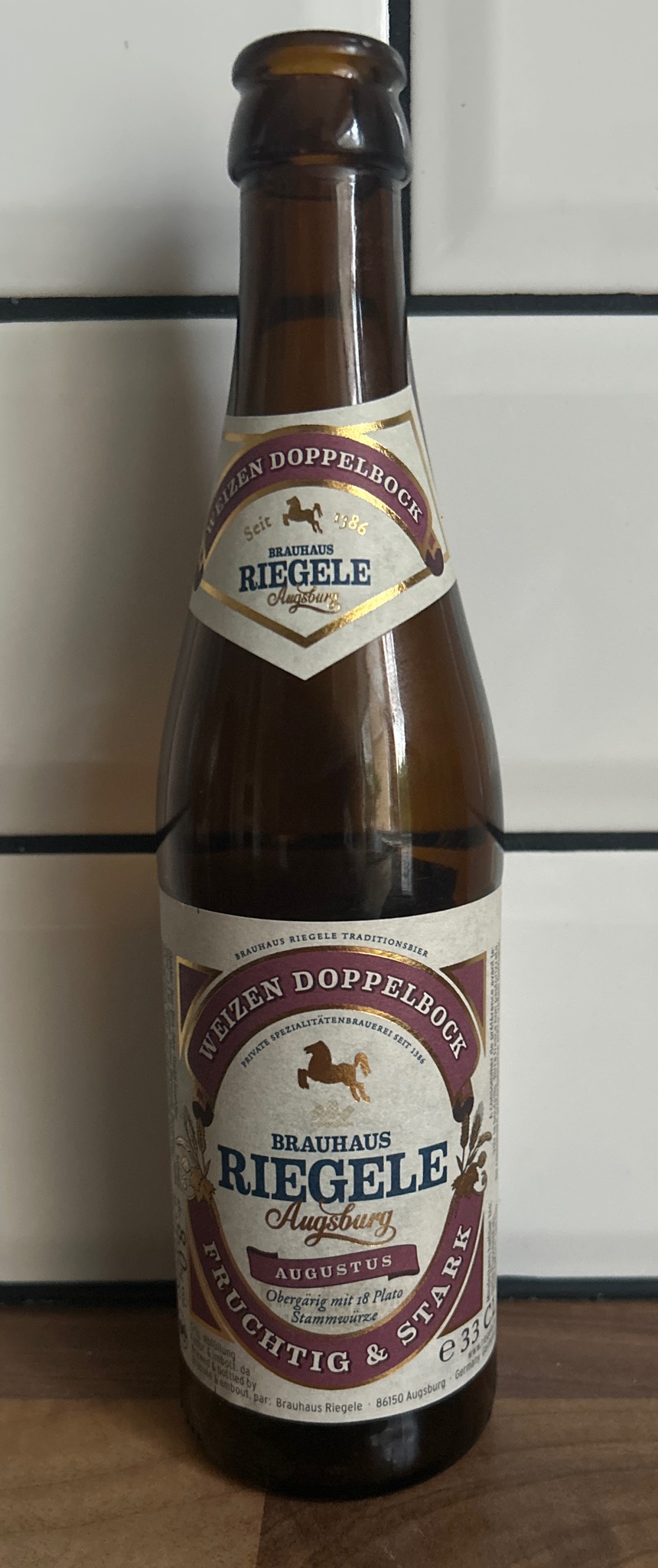Augustus Weizen Doppelbock, Germany