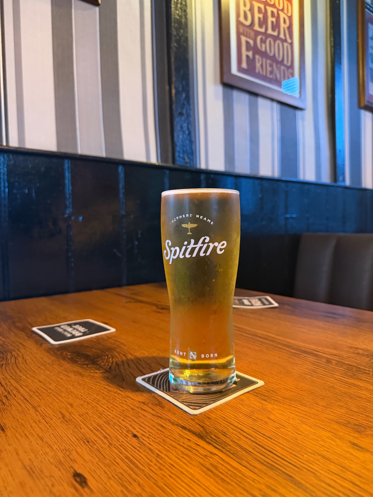 Spitfire Lager, England