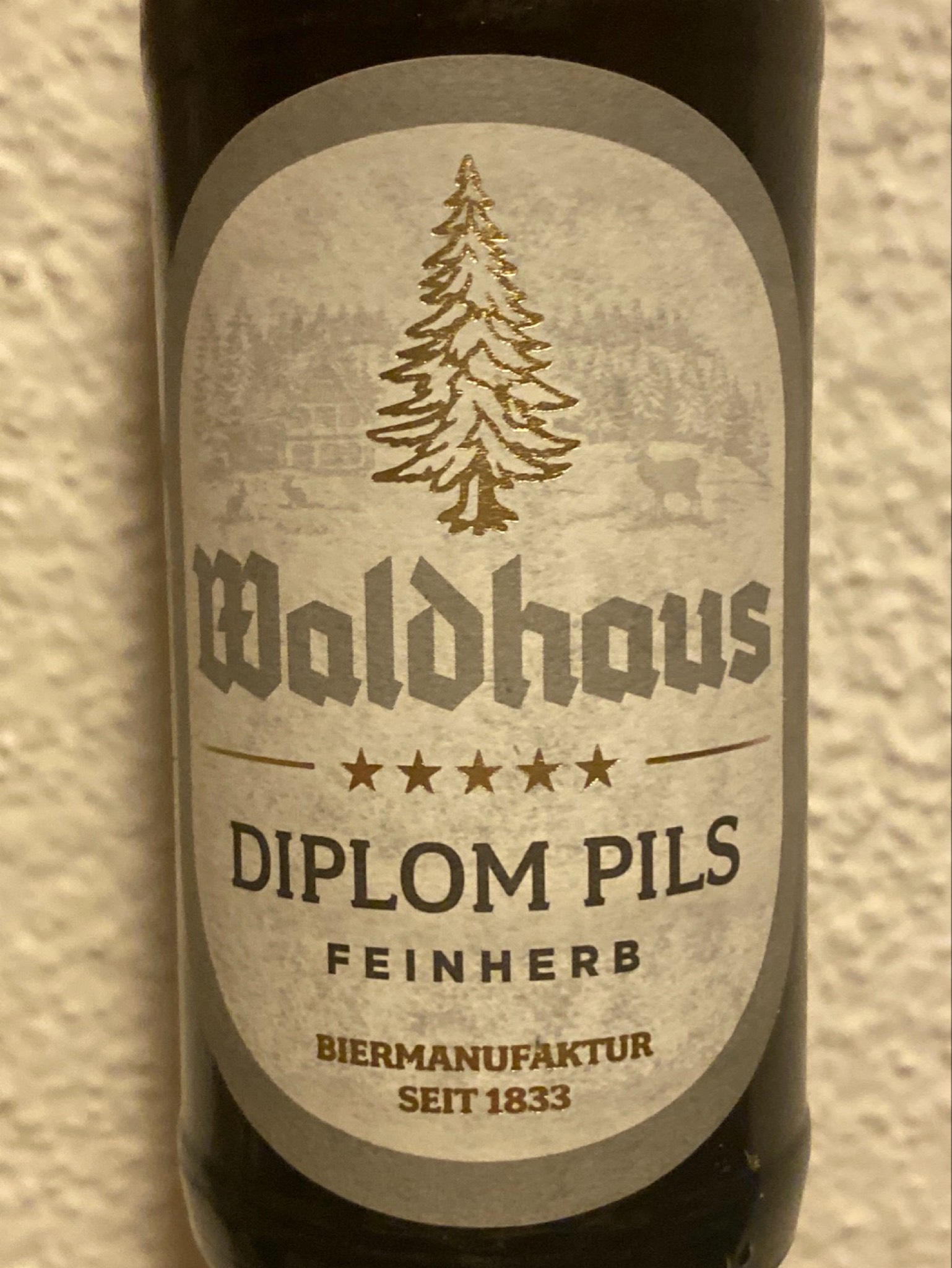 Diplom Pils, Waldhaus Privatbrauerei