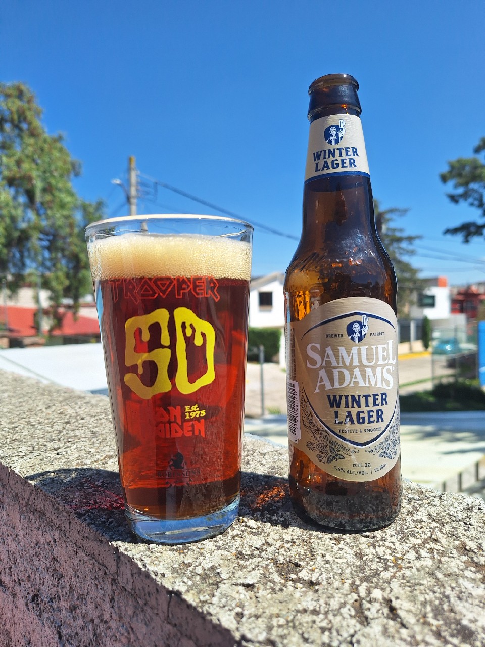 Winter Lager, Samuel Adams (Boston Beer Company)