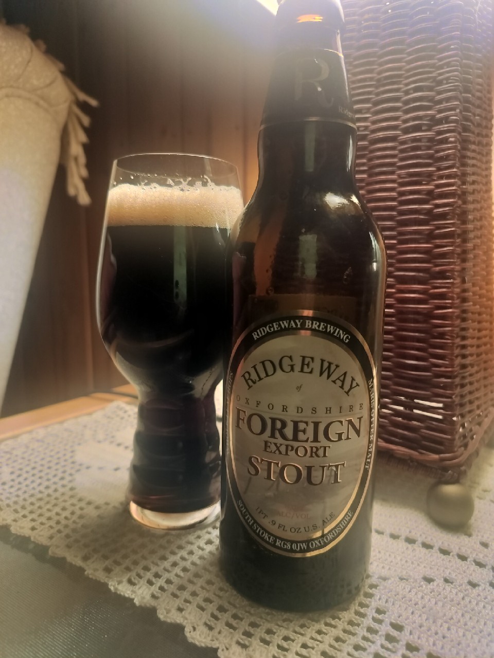 Foreign Export Stout, Ridgeway Brewing