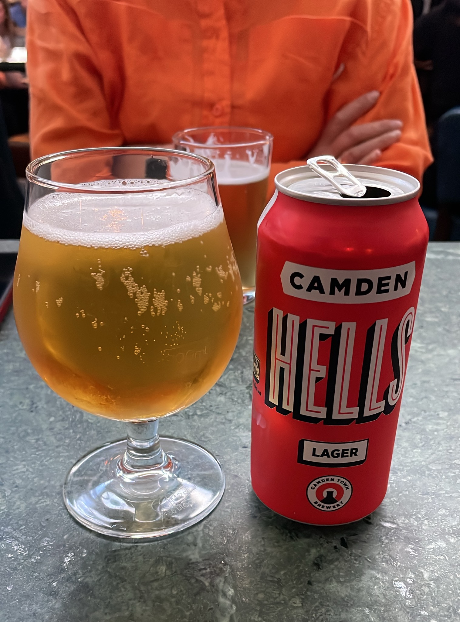 Camden Hells Lager, Camden Town Brewery (AB InBev)