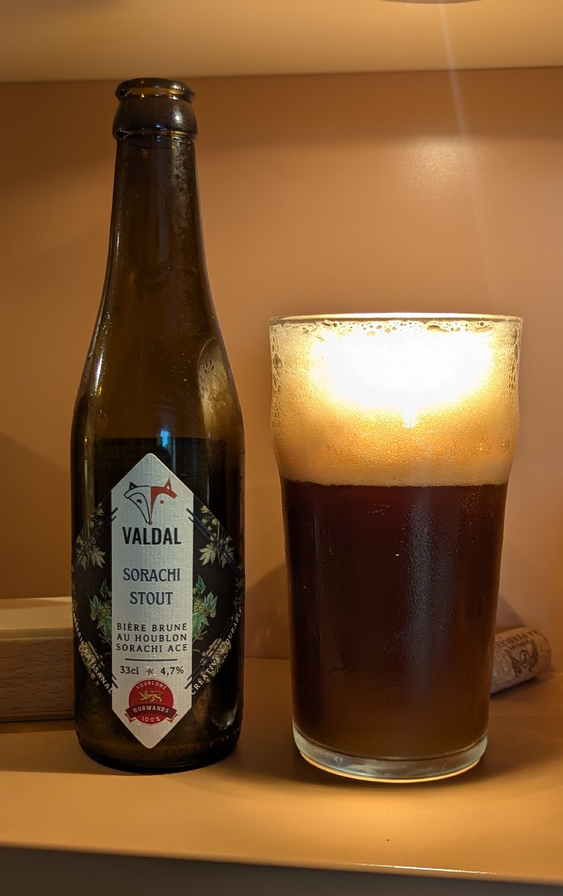 Sorachi Stout, Brasserie Valdal