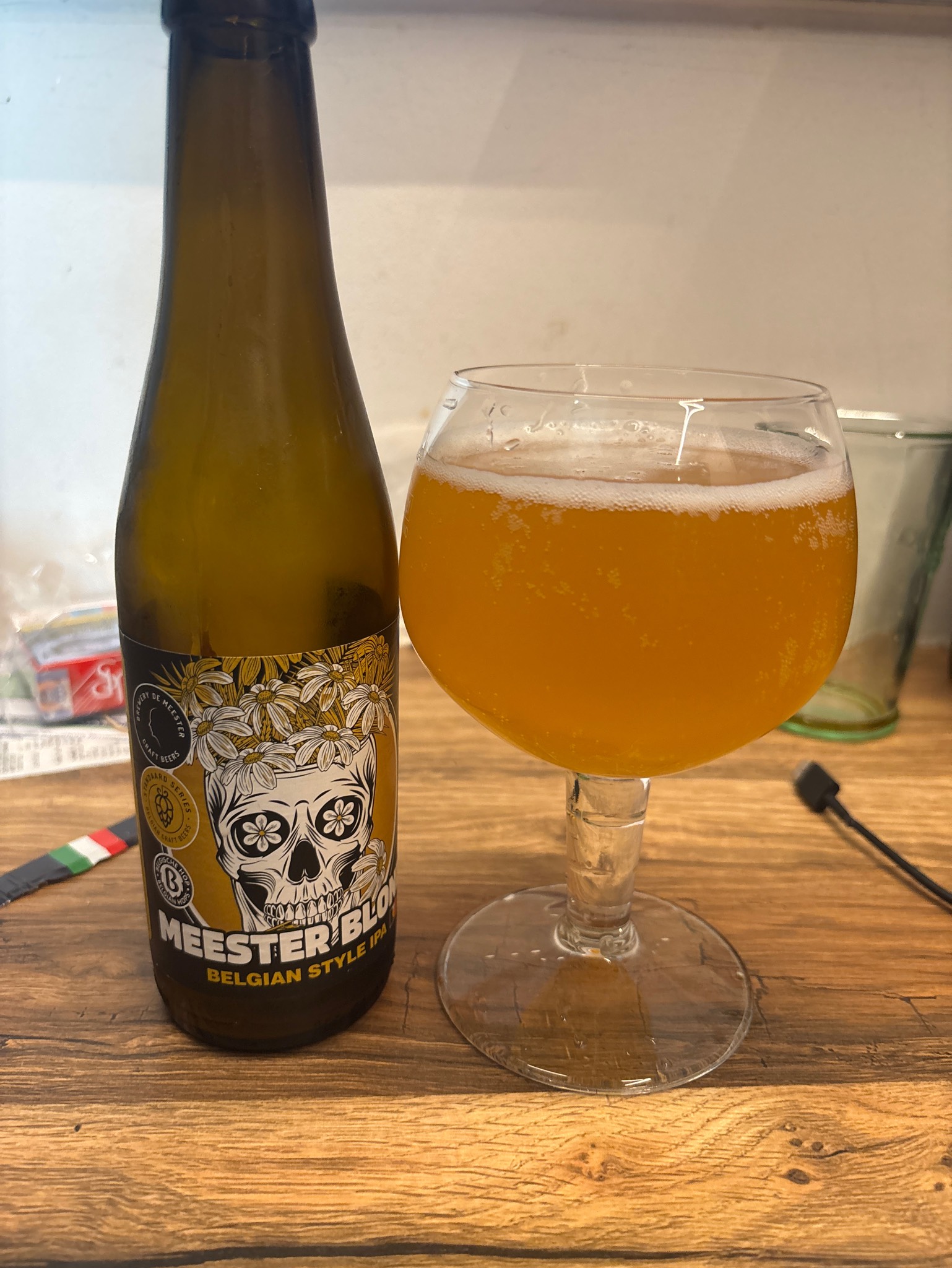 Meester Blond IPA, Brewery De Meester