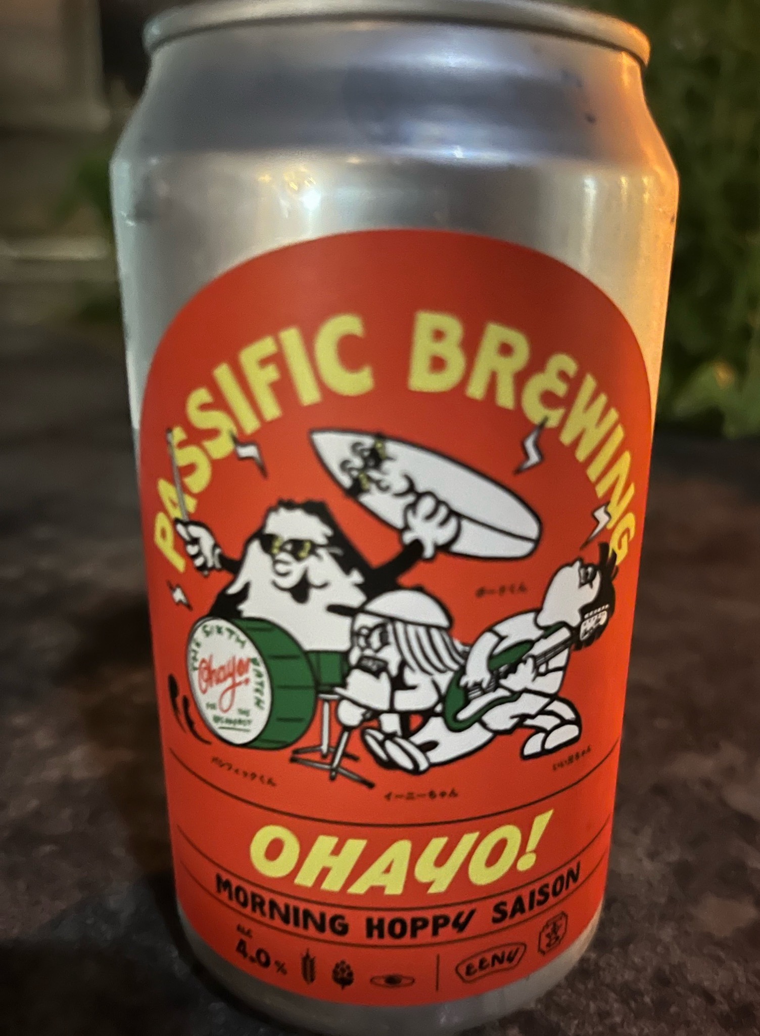 Ohayo, Passific brewing
