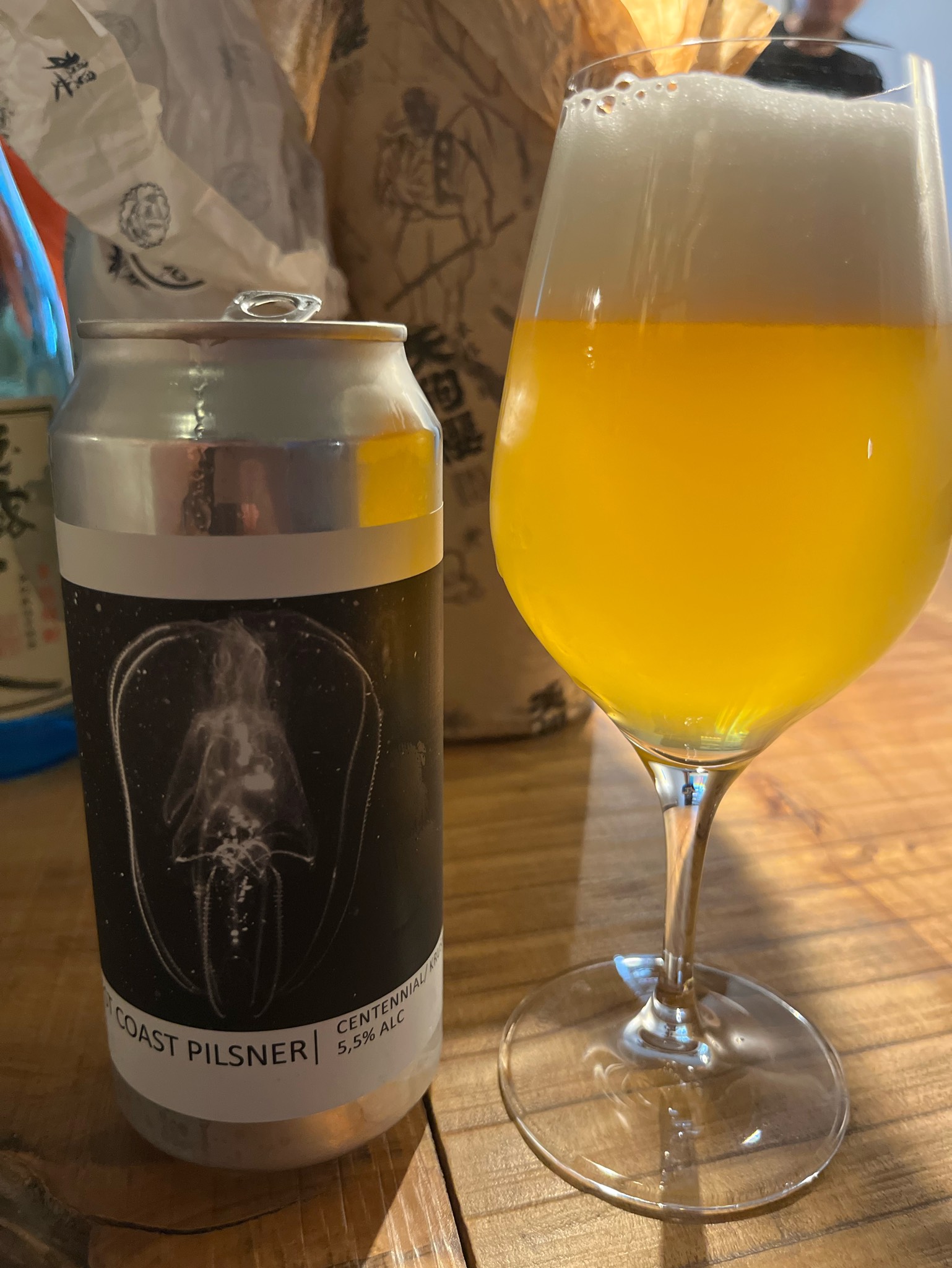 West Coast Pilsner Centennial / Krush, Brasserie Popihn