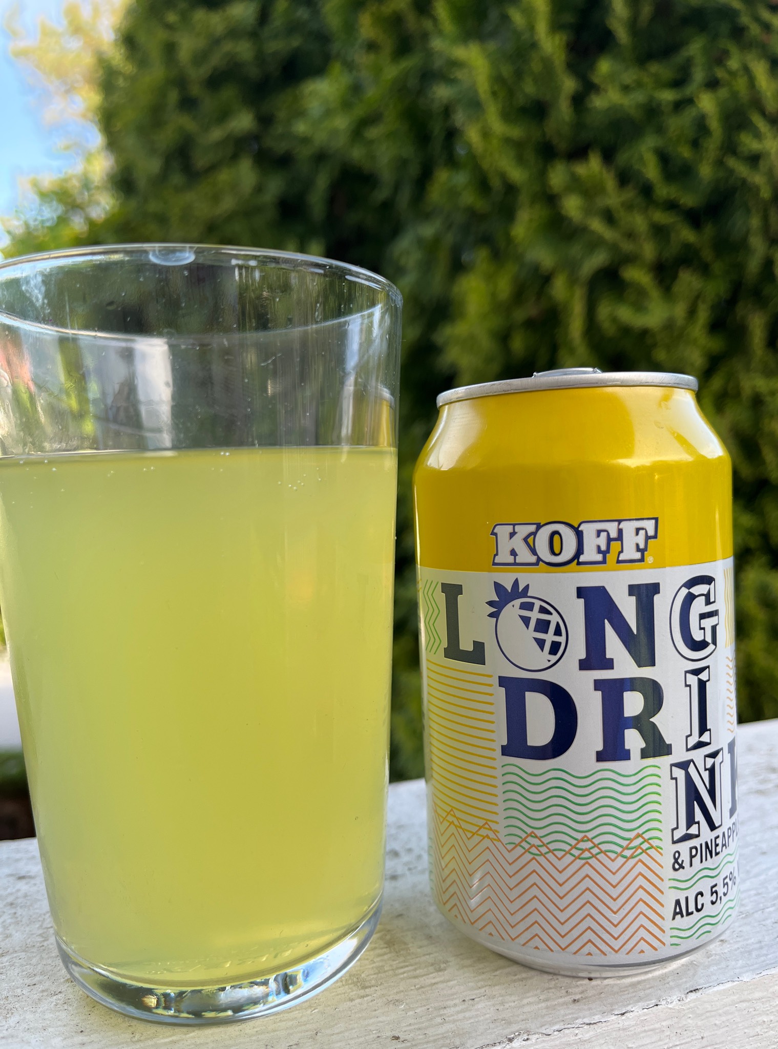 KOFF long drink pineapple, Finland