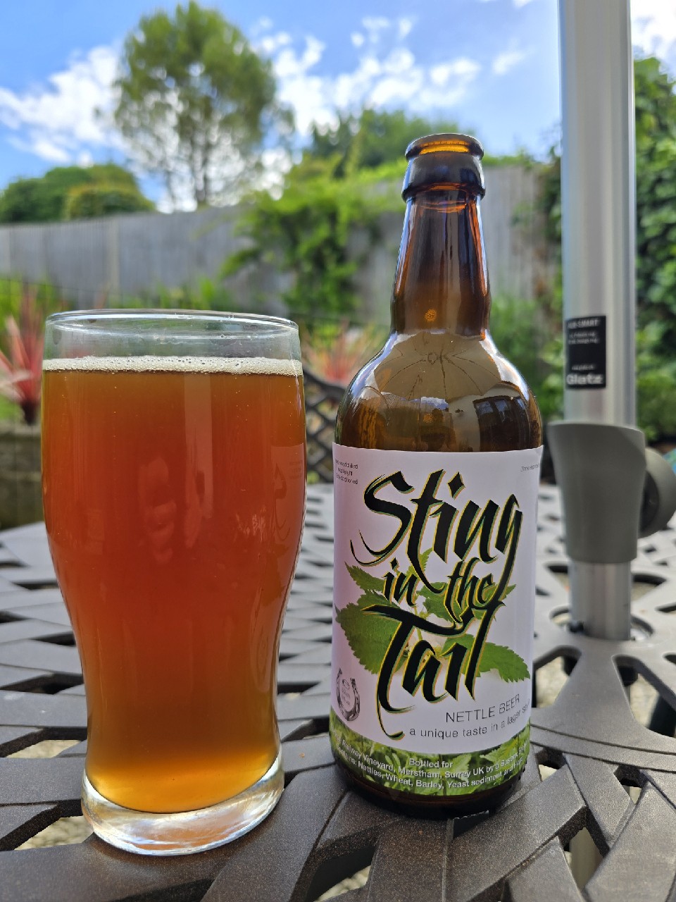 Sting in the Tail, Iron Railway Vineyard